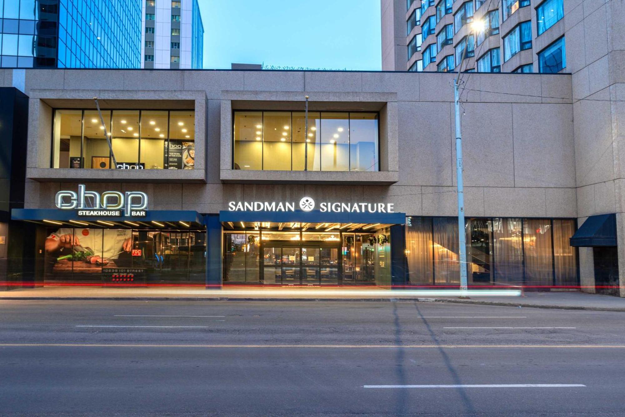Sandman Signature Edmonton Downtown Hotel Exterior foto